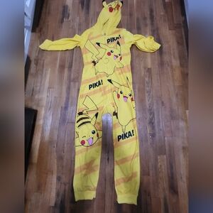 Pokemon Pika Hoodie Onesie